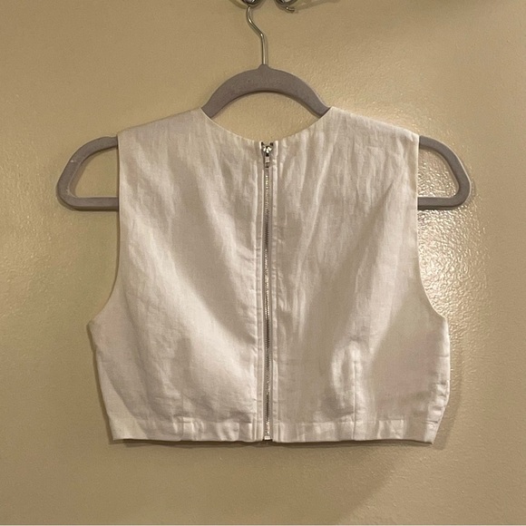 DISSH White Crop Top - Picture 5 of 8